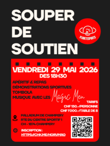 Souper de soutien du 29 mai 2026 avec le Magic Men